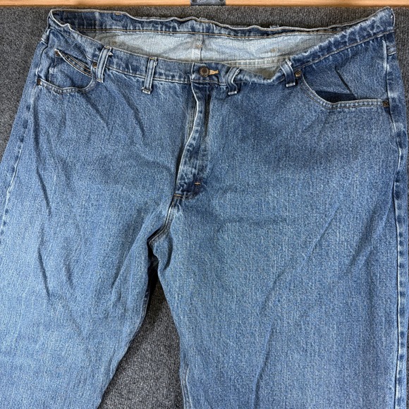 Wrangler Other - Wrangler‎ Five Star Regular Fit Jeans Men's 48x32 (47x31 Act)  Light Blue Denim